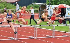 Ellwanger Sparkassenmeeting U18: DM-Norm für Leona Grimm