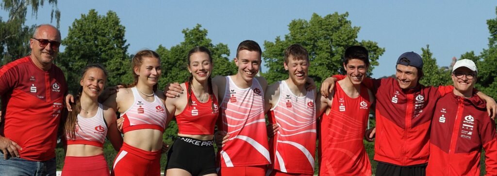 Gruppenbild der LG-Athletinnen