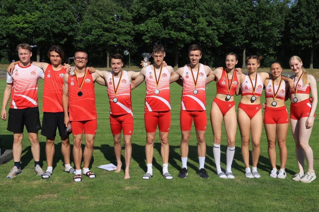 Gruppenbild der LG-Athletinnen