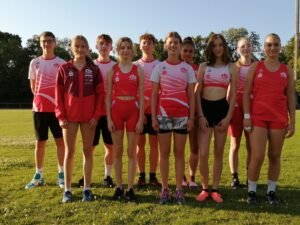 Das rot-weiße Mixed-Team der U16