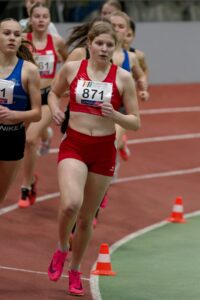 Clara Boxriker beim 800-m-Lauf