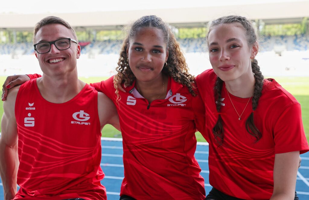 Gruppenfoto von Leon, Naomi und Nelly