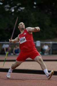 Patrick hess beim Abwurf