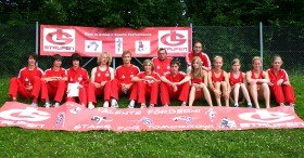 Württembergische Schülermeisterschaften in Balingen: Silberne Sprintstaffel der LG-Mädchen
