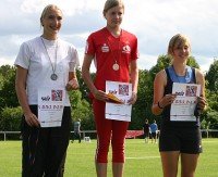 Baden-württembergische Meisterschaften Schüler M/W 14 in Uhingen: Gold für Sabrina Dammenmiller