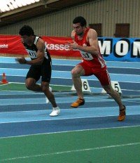 22. Mondo-Hallenmeeting in Mannheim: Stefan Köpf läuft 60-m-Bestzeit