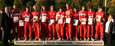 Württembergische Schülermannschaftsmeisterschaften: Triumph für die Staufen-Jungs