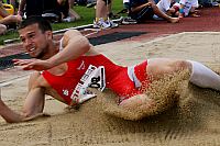 Leichtathletiksportfest Gomaringen » Stefan Köpf steigert sich auf 7,56 m