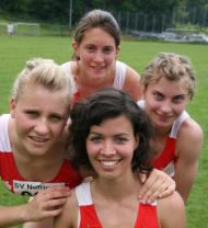 4×400 m-Staffel »Staufen-Mädchen laufen DM-Norm
