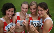 Olympische Staffel » Staufen-Mädchen laufen württembergischen Rekord