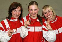Württ. Mehrkampf-Hallenmeisterschaften der B-Jugend » Bronze für die B-Jugend-Mädchen