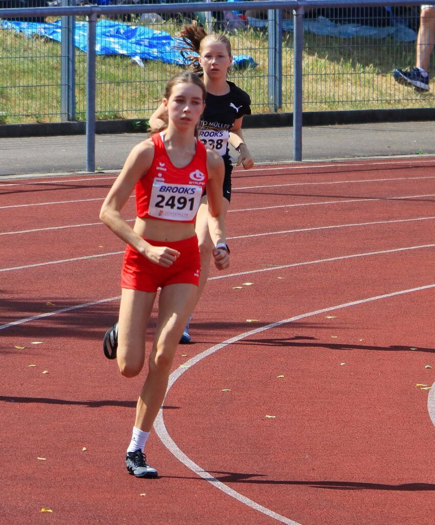 Emely Weidling über 800m