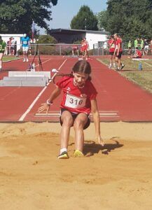Mathilde Barth sprang sehr gute 3,91m