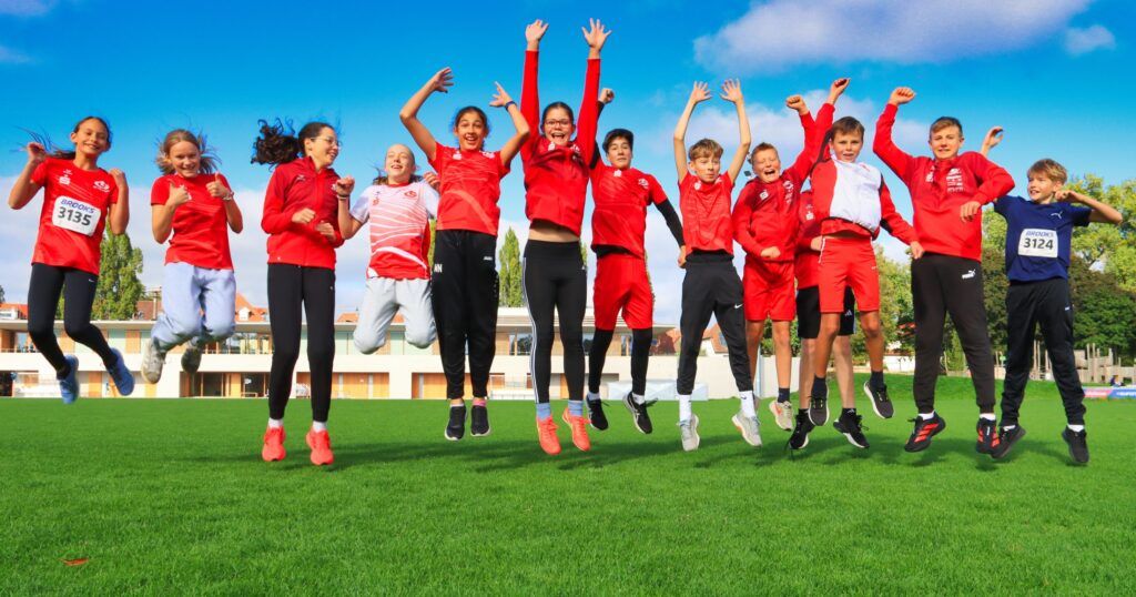Der U14-Nachwuchs der LG Staufen